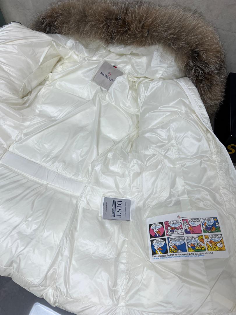 Arctic Luxe Quilted Jacket with Fur Hood