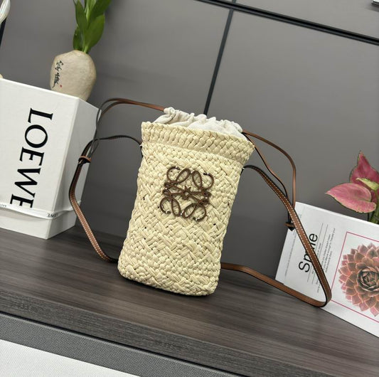 Woven Basket Bag