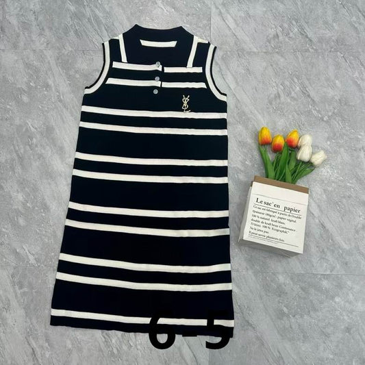 Stripped Mini Dress