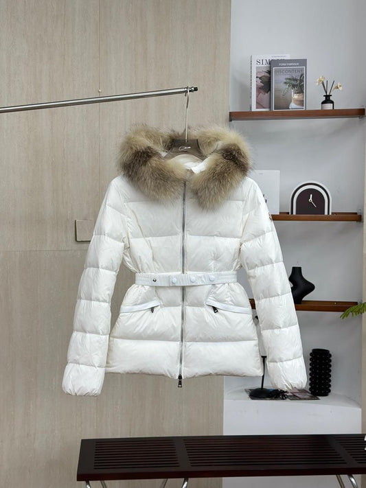 Boreal Quilted Jacket with Fur Hood