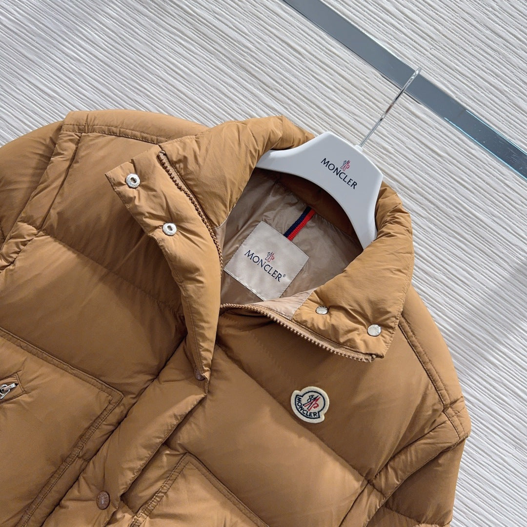 Caramel Detachable Puffer