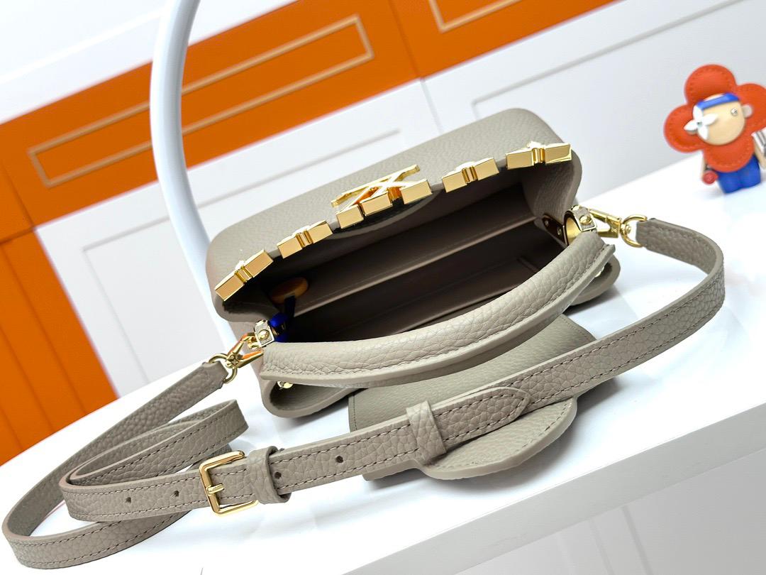 Structured Mini Top Handle Crossbody Bag