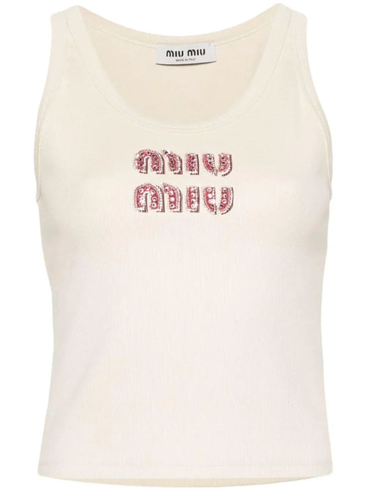 Embellished Tank Top